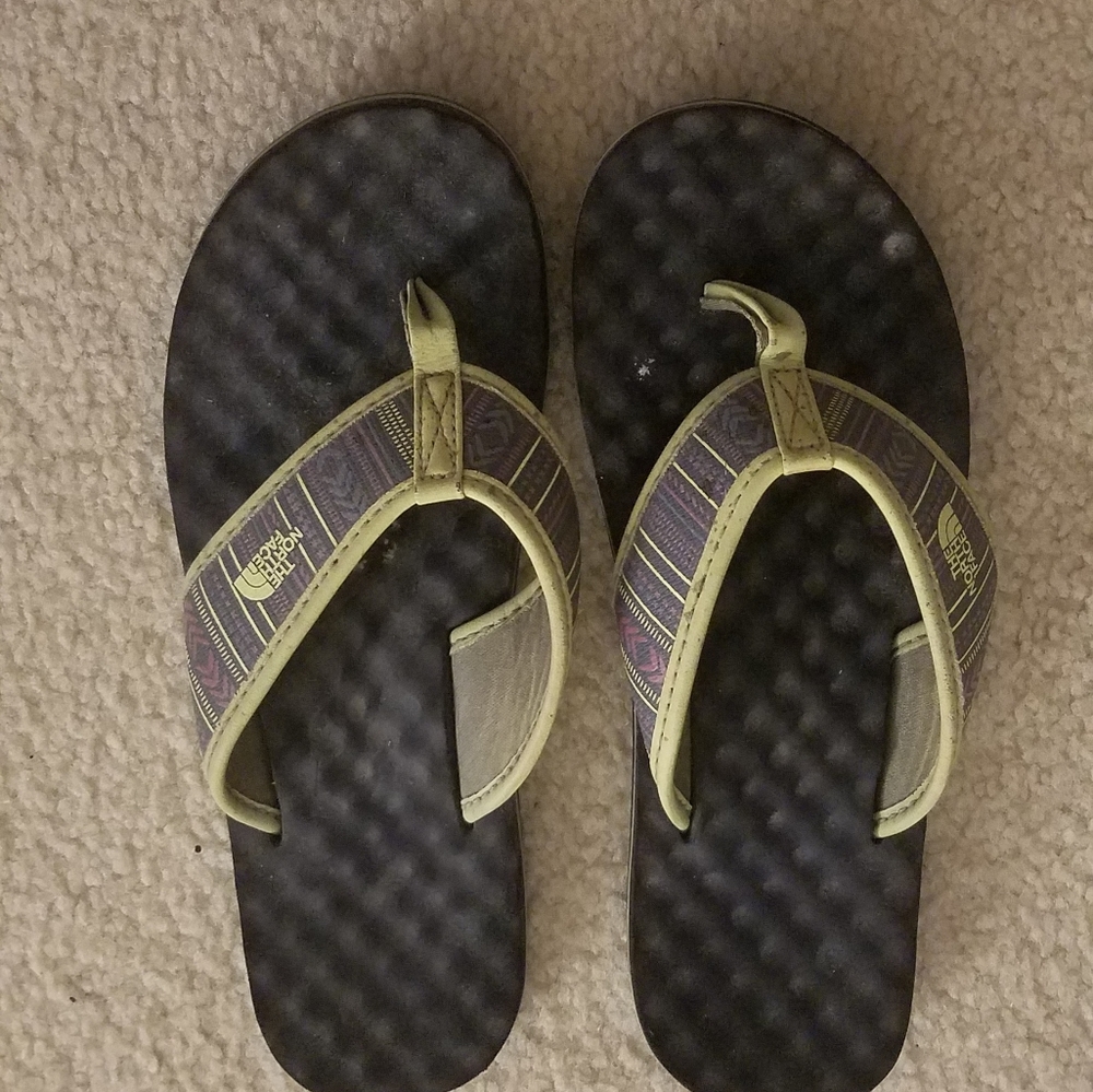 North Face Flip Flops